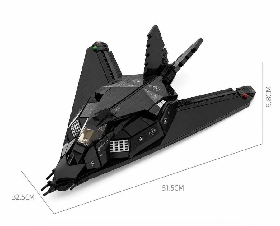 F-117 Nighthawk Air Assault -1375 pieces