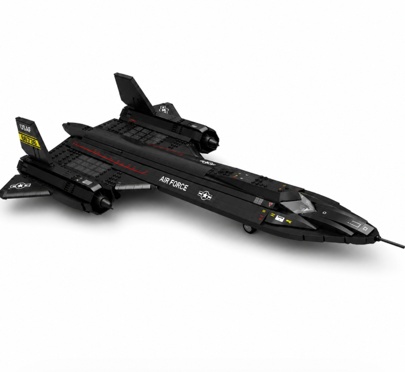 SR-71 Blackbird Stealth Recon Air Assault -1733pcs