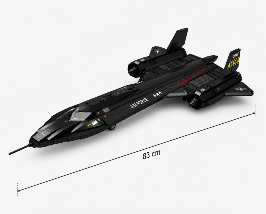 SR-71 Blackbird Stealth Recon Air Assault -1733pcs