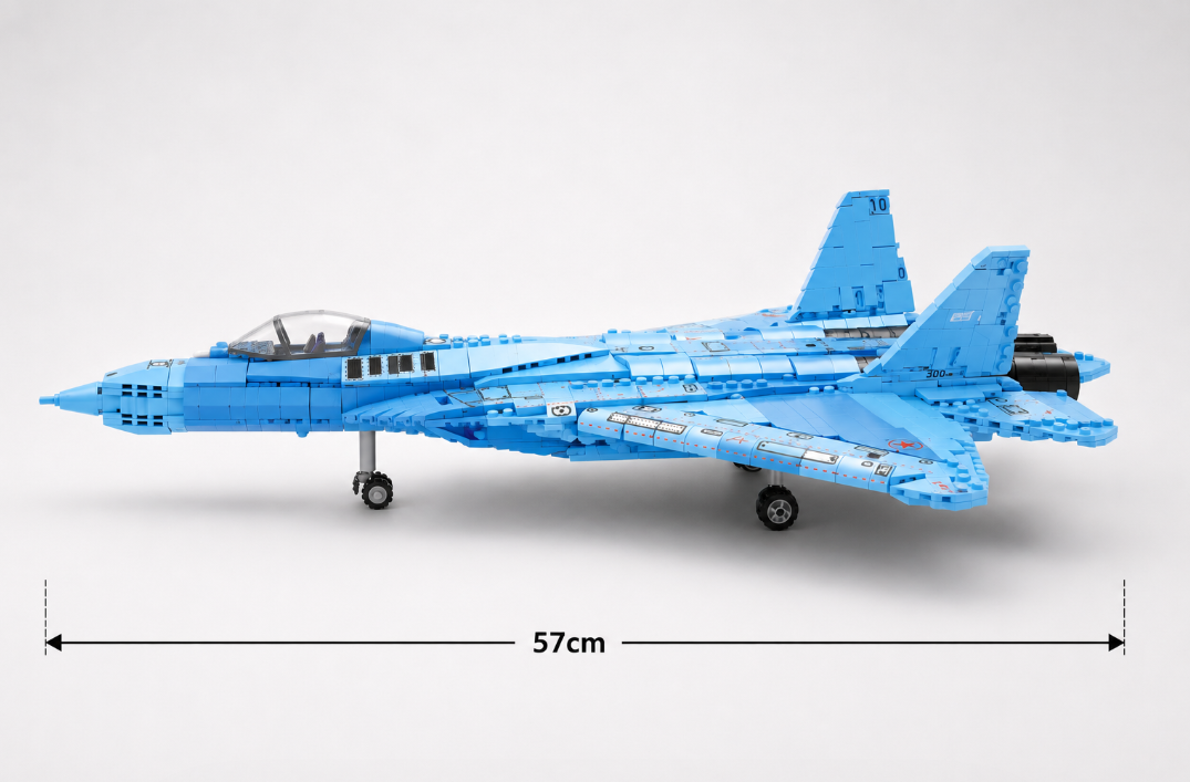 SU-57 Stealth Air Assault -1375pcs