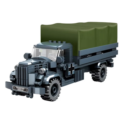 WWII Military Truck - 293 pieces