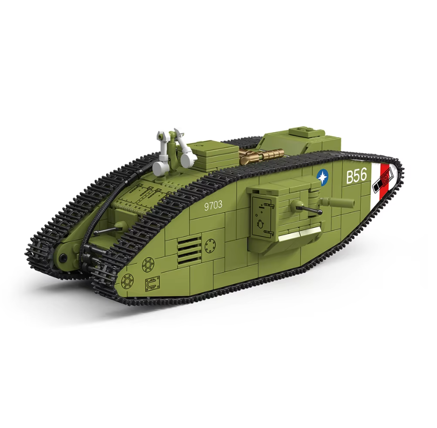 WWI Heavy Military Tank – 900 pieces