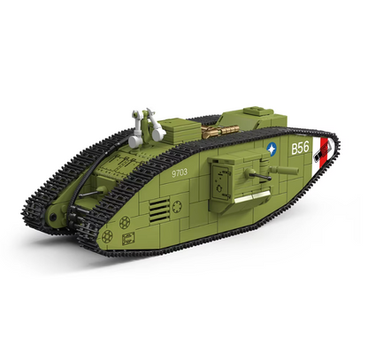 WWI Heavy Military Tank – 900 pieces