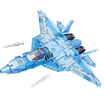 SU-57 Stealth Air Assault -1375pcs