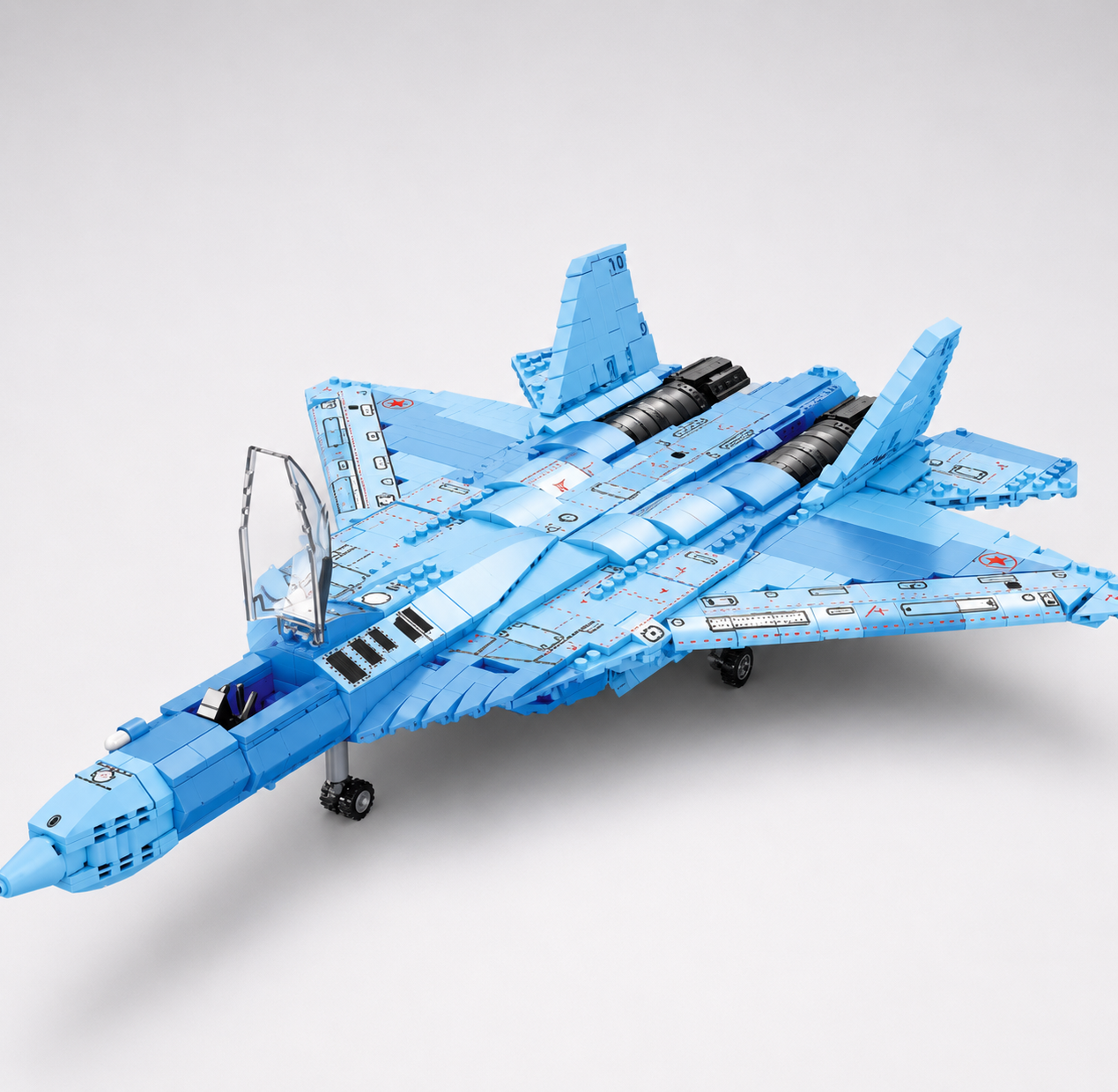 SU-57 Stealth Air Assault -1375pcs