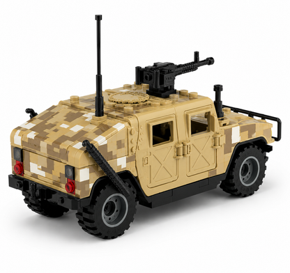 Desert Patrol Humvee - 120 pieces