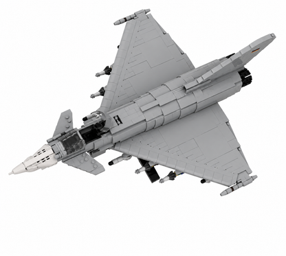 EF2000 Eurofighter Typhoon Fighter Jet - 1320 Pieces