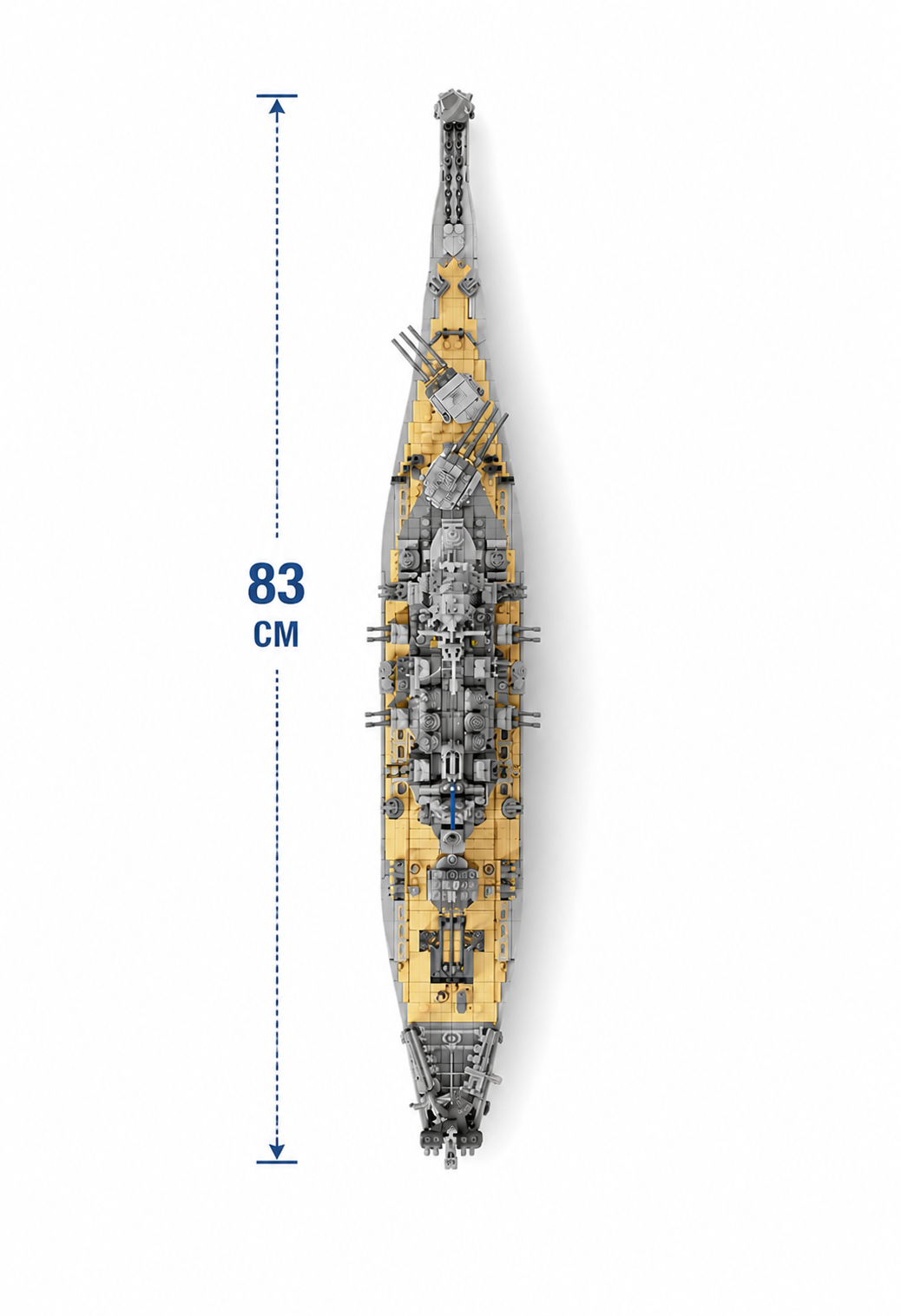 USS Missouri – Construction Premium de 2228 pcs