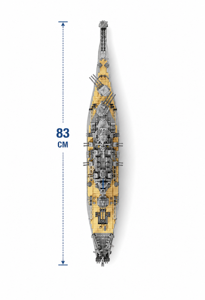 USS Missouri – Construction Premium de 2228 pcs