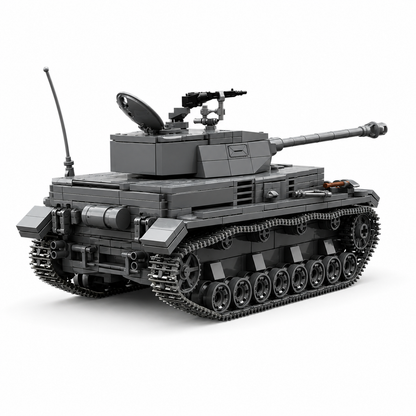 WWII Panzer IV Tank – Building Block Set 985 Pcs