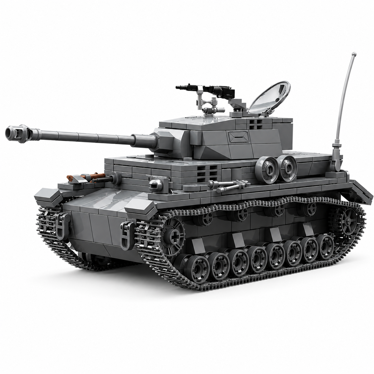 WWII Panzer IV Tank – Building Block Set 985 Pcs
