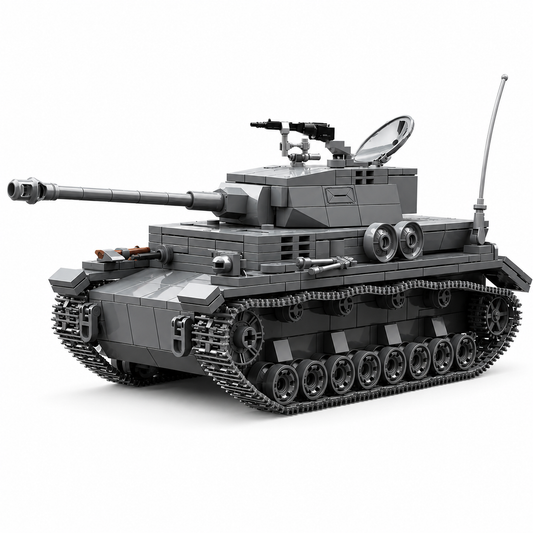 Tank Panzer IV WWII – Baukasten 985 Teile
