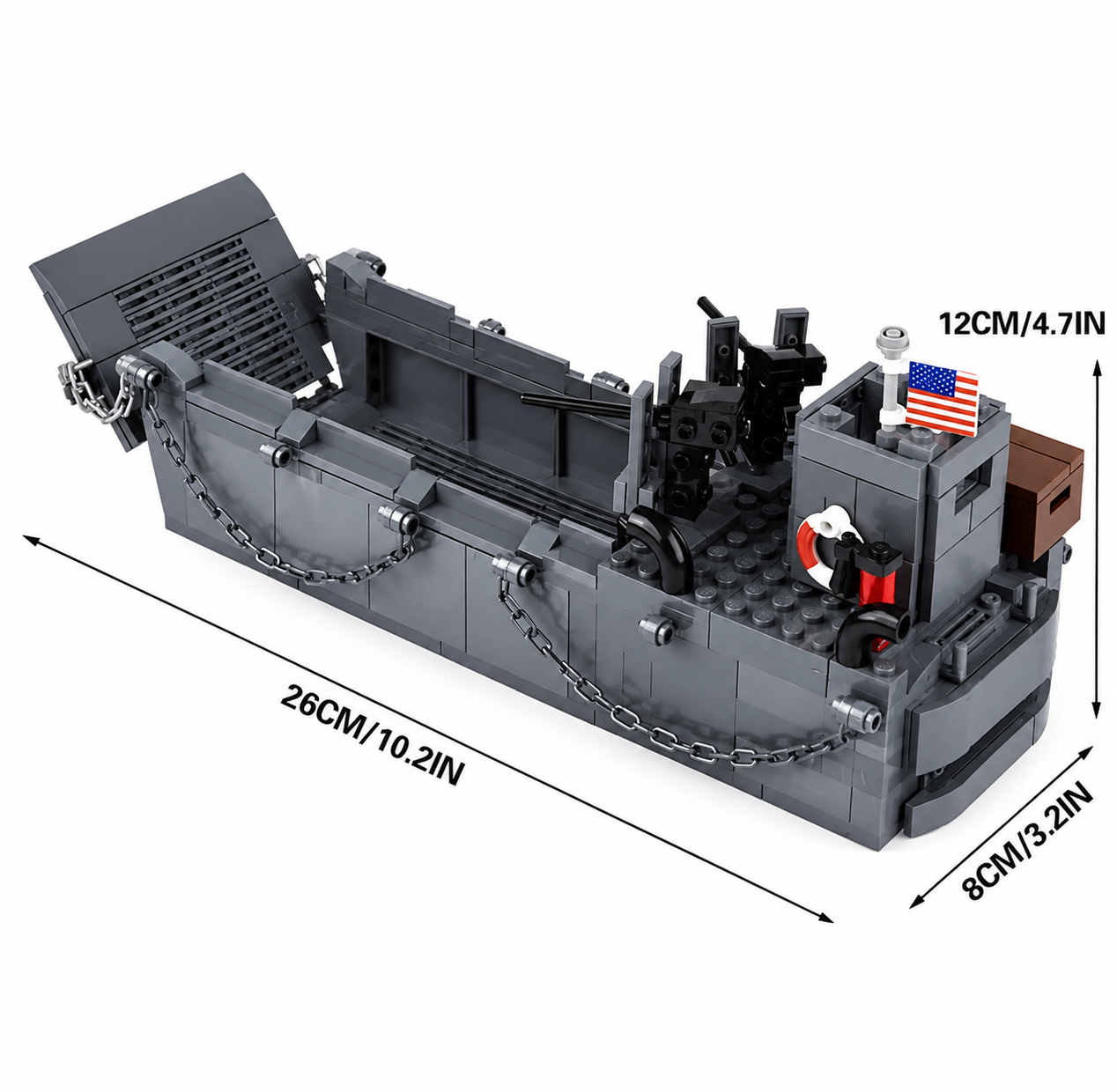 Ensemble de Débarquement US WWII – 347 pcs