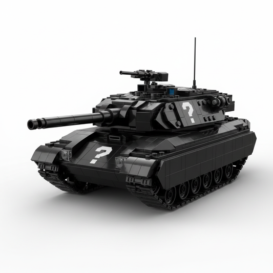 Tank mystère LEGO fond blanc